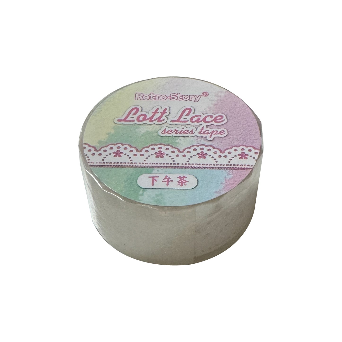 1 Roll White Lace PET Tape LTLS