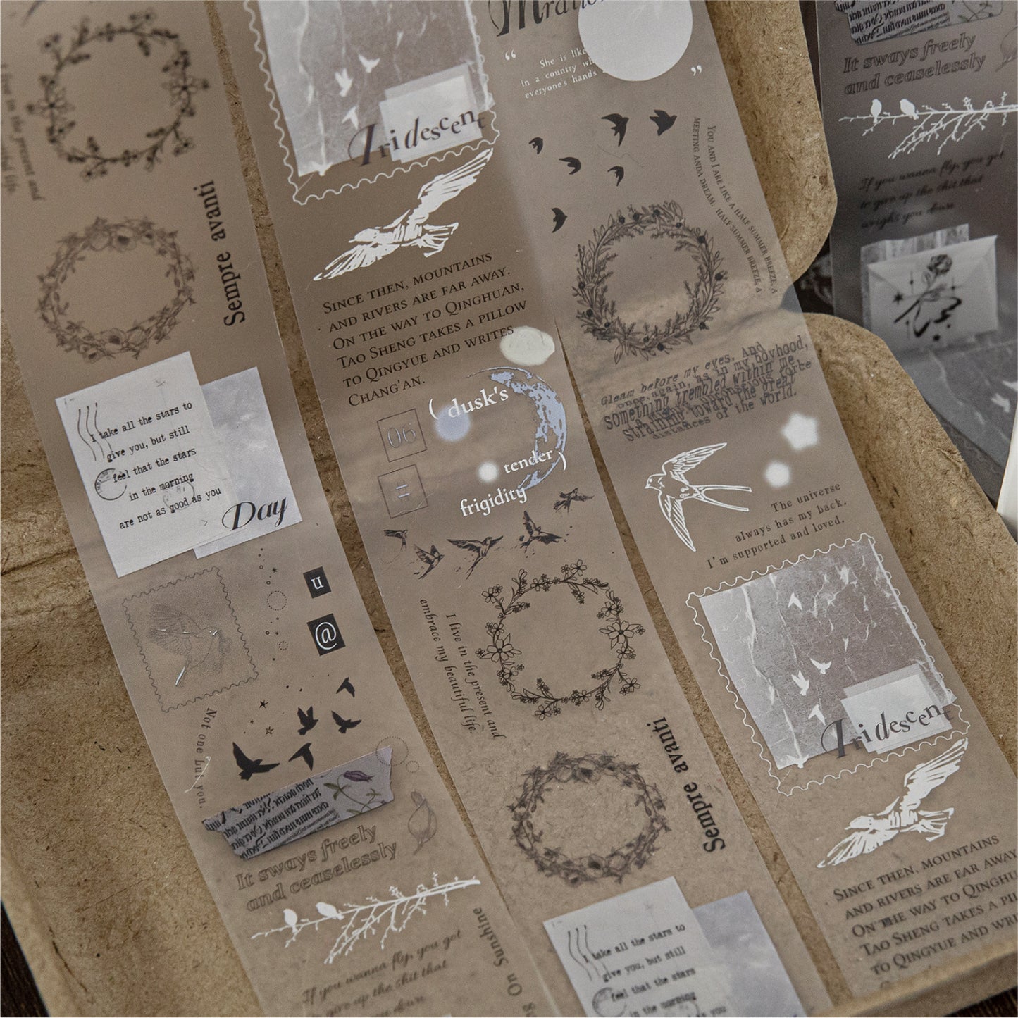 1 Roll Vintage Journal PET Tape SYZJ