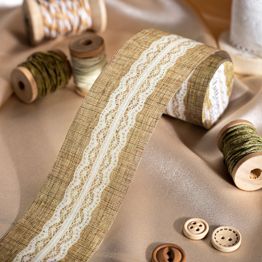 1 Roll Fabric Theme Washi Tape LSBW