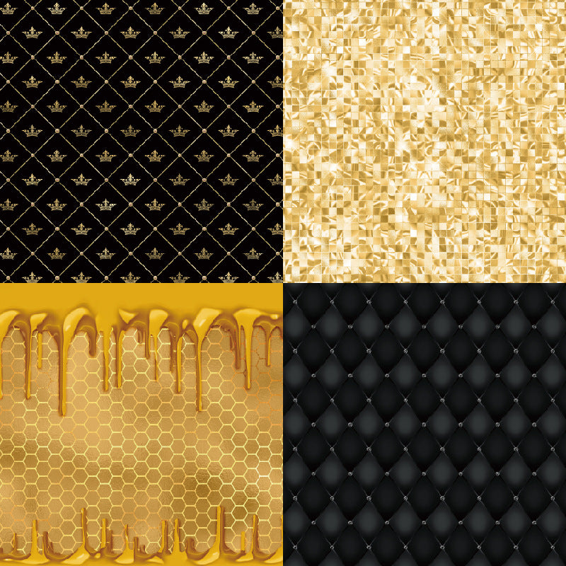 6 inch Geometric Honeycomb Scrapbook Paper Pad SKP009