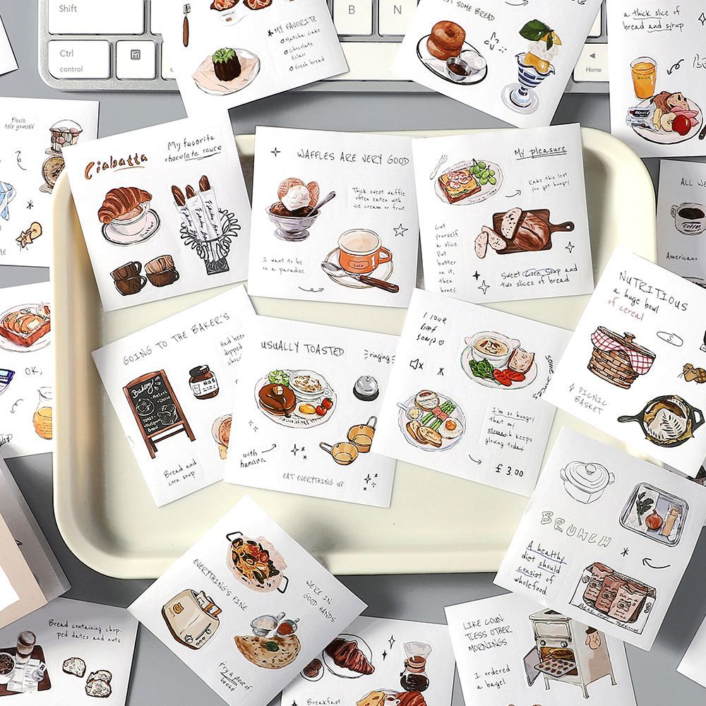 50 Sheets Lifestyle Stickers Book RRSG