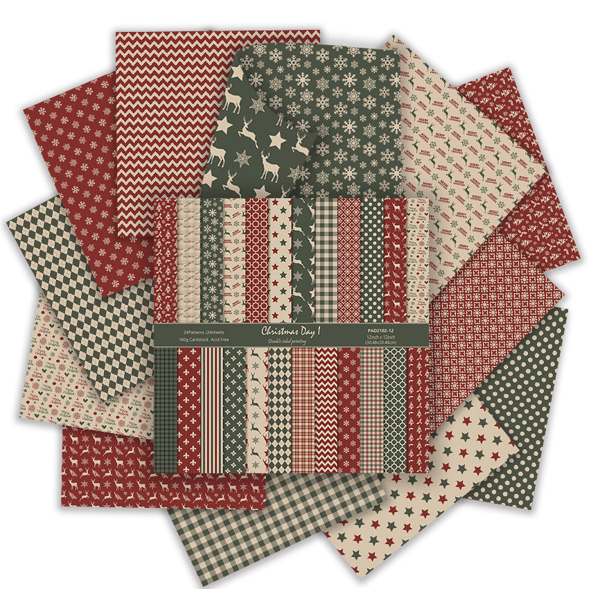 12 inch Scrapbook Paper Pad JYY102