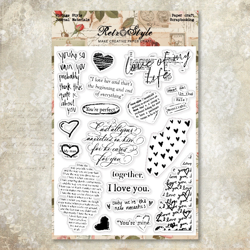 Clear Silicone Stamp STM568