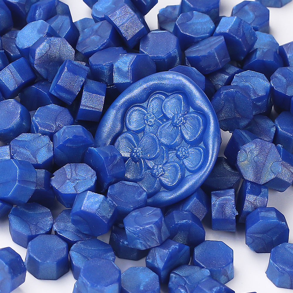 100 PCS Octagon Wax Seal Beads H97