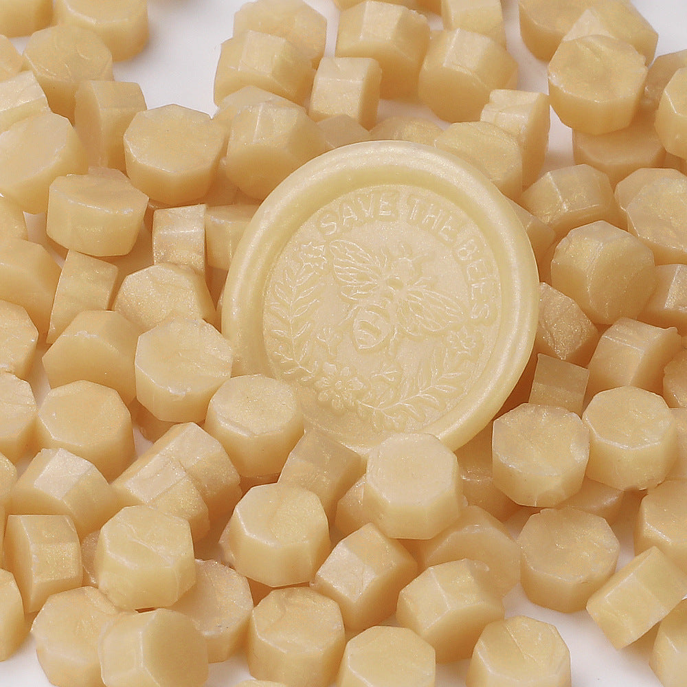 100 PCS Octagon Wax Seal Beads H112