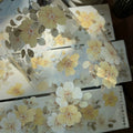 Floral Decorative Tape Rolls- Yellow Rosebush