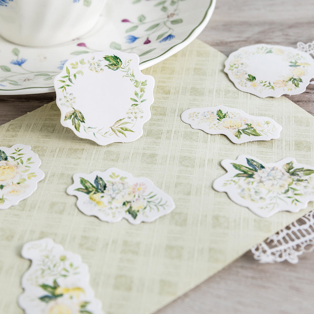 45 Pcs Small Wreath Stickers LMYH