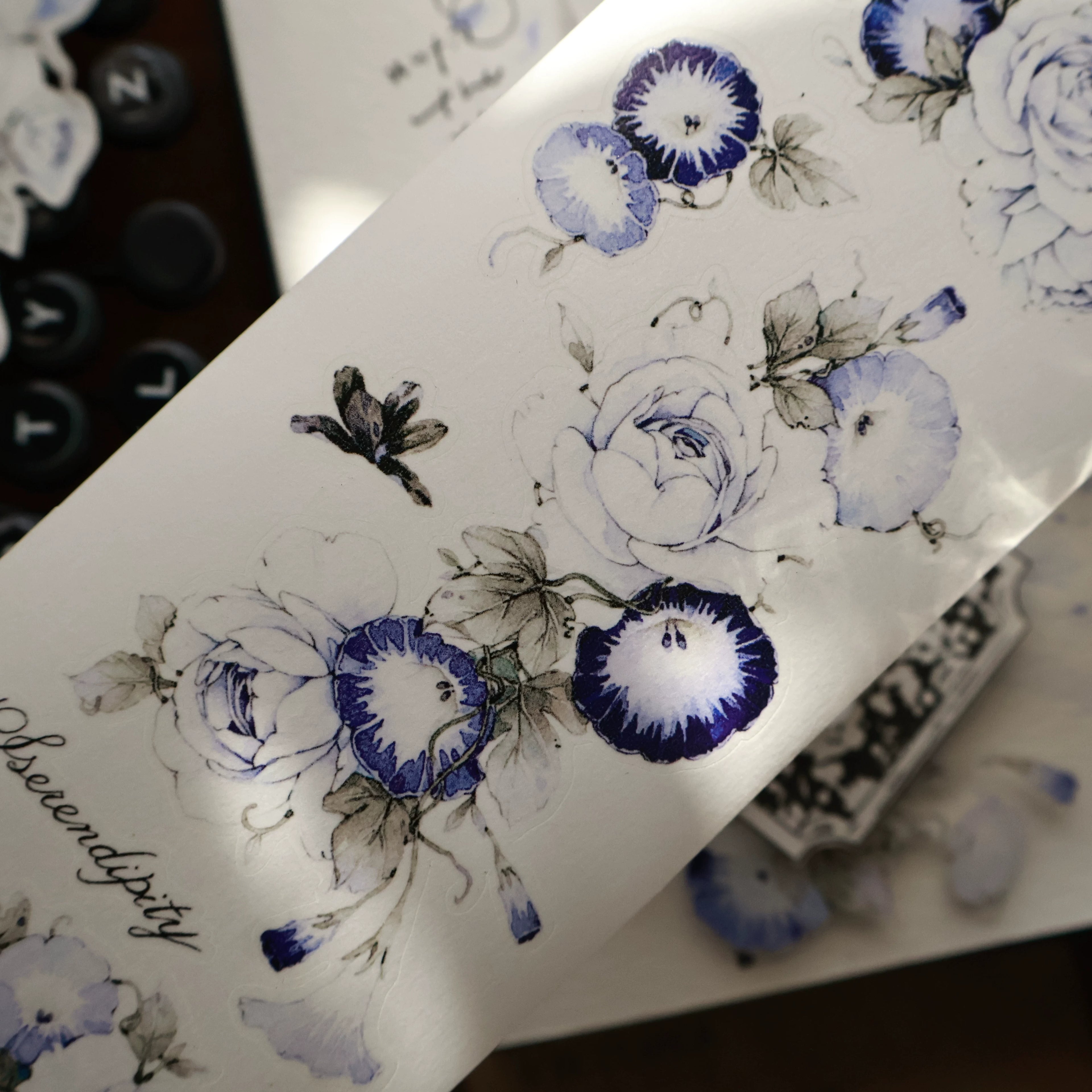 Floral Decorative Tape Rolls- Windowside Bloom