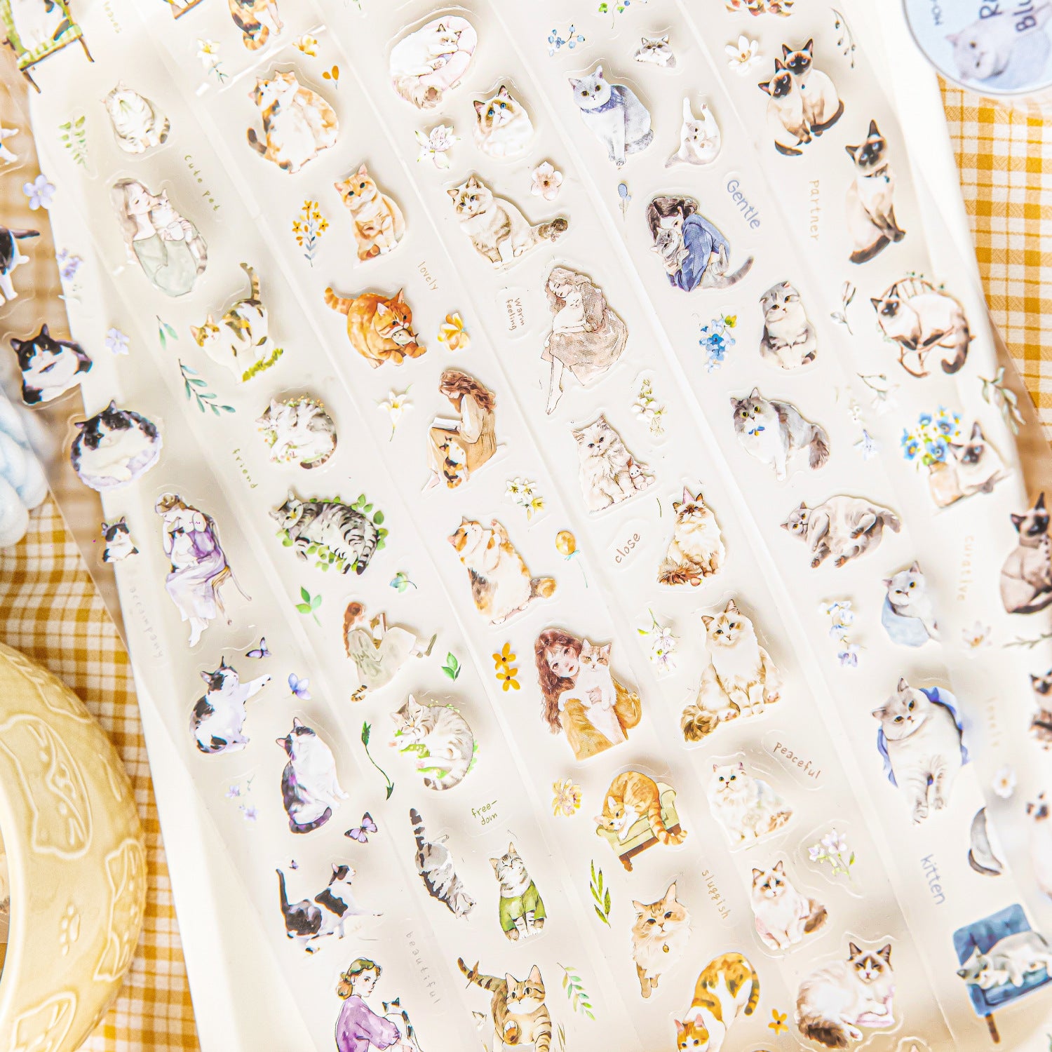 1 Roll Cat Themd Die Cut PET Tape MMLY