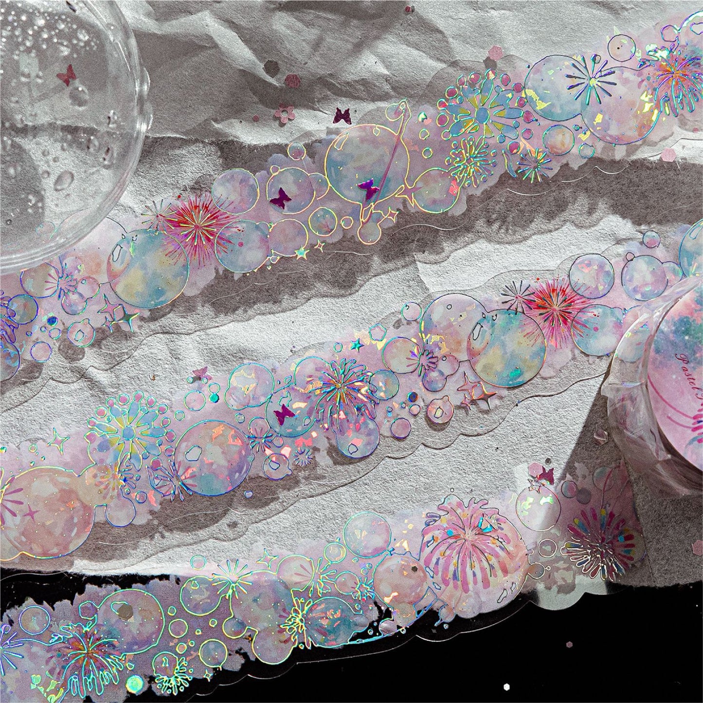 1 Roll Shell Light Bubble PET Tape FGMJ