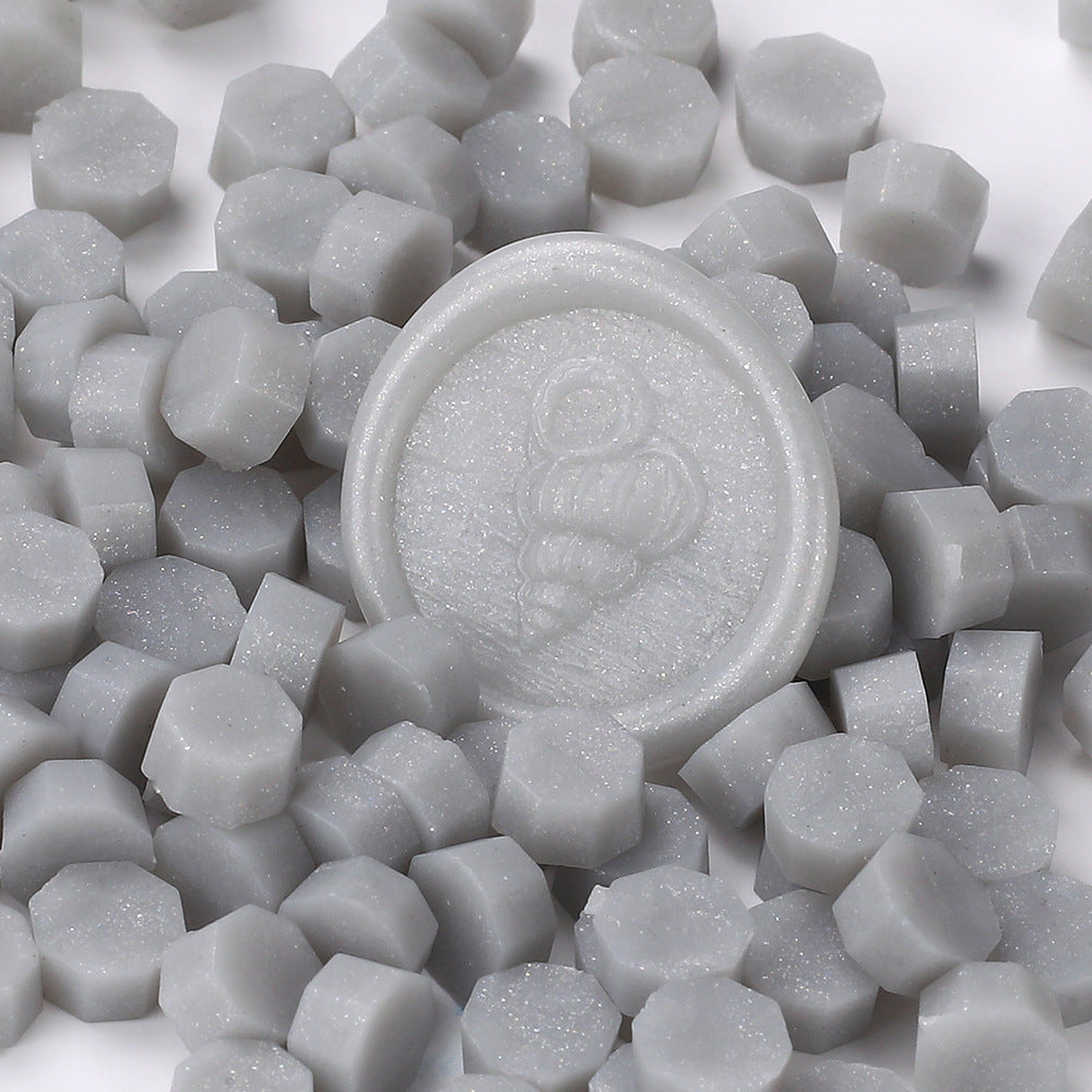 100 PCS Octagon Wax Seal Beads H140