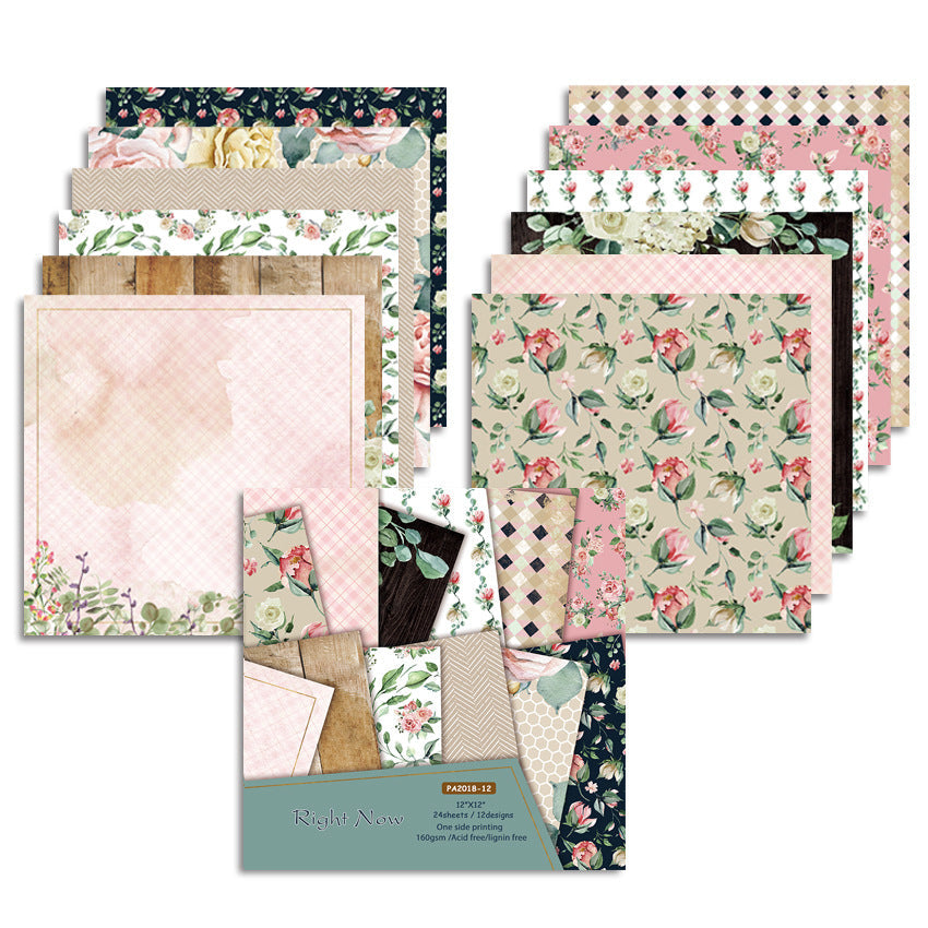 6 inch Scrapbook Paper Pad for Craft PA018