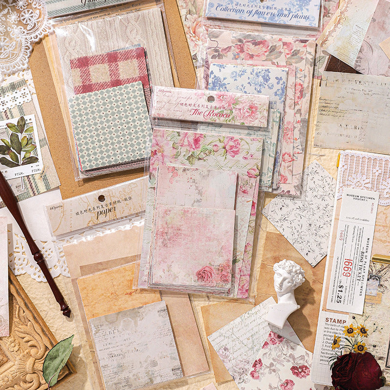 30 Pcs Vintage Scrapbook Paper TSSG