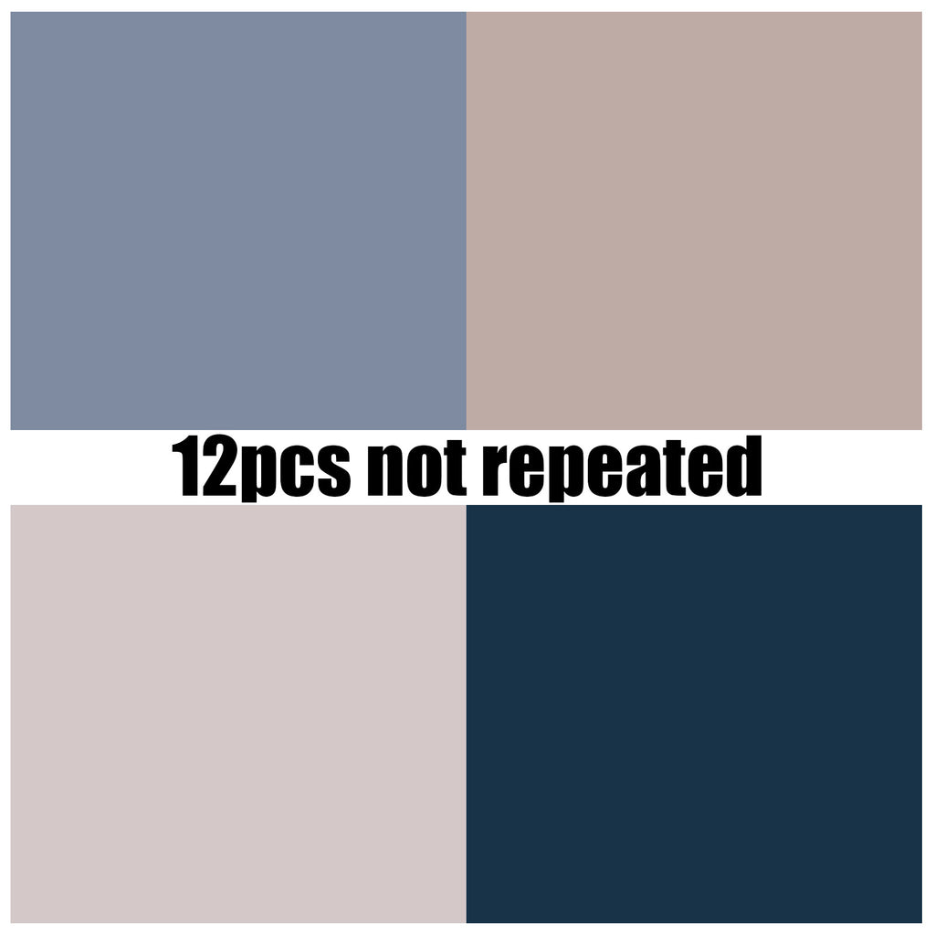 6 inch Blue Orange Scrapbook Paper Pad PA369