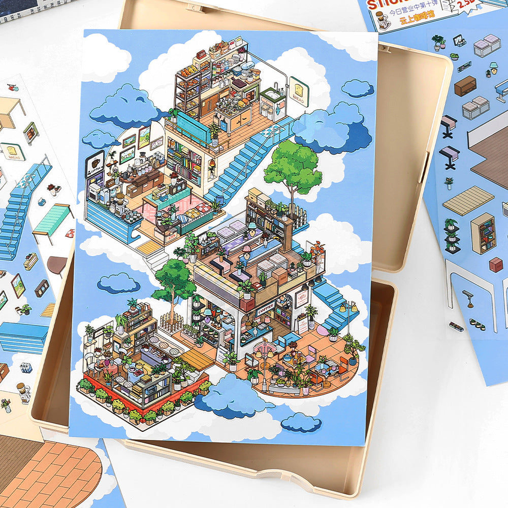 3D Shop Sence Stickers Kit JRYY10