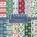 6 inch Christmas Scrapbook Paper Pad SKP2616