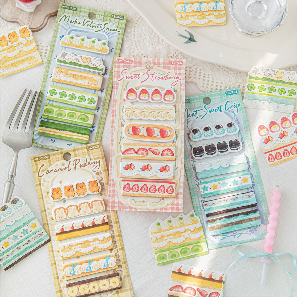 Mint Sweet Crisp Chocominth Dessert Sticky Notes