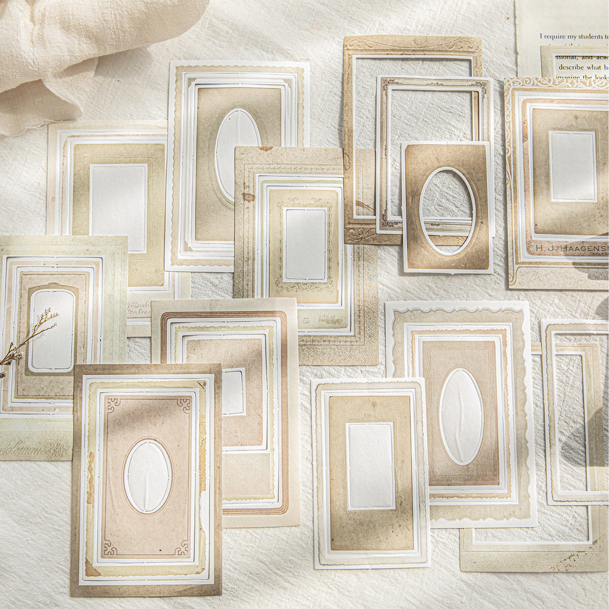 Box Frame Sticker Obujo 10 Pcs Border Frame Stickers XDXH are perfect for scrapbooking ...