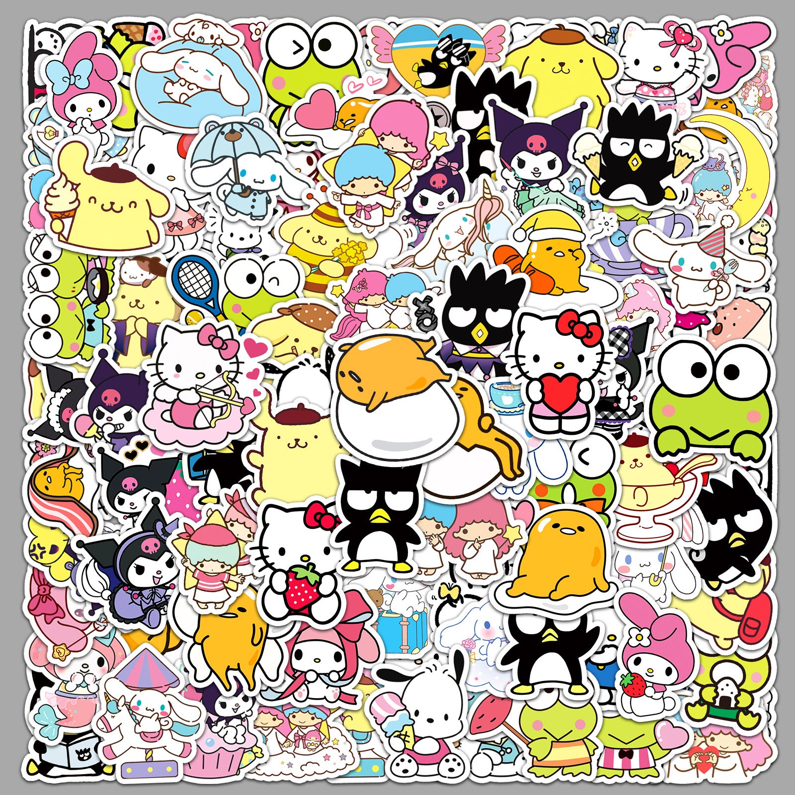 50Pcs Kawaii Waterproof Vinyl Stickers SRO105