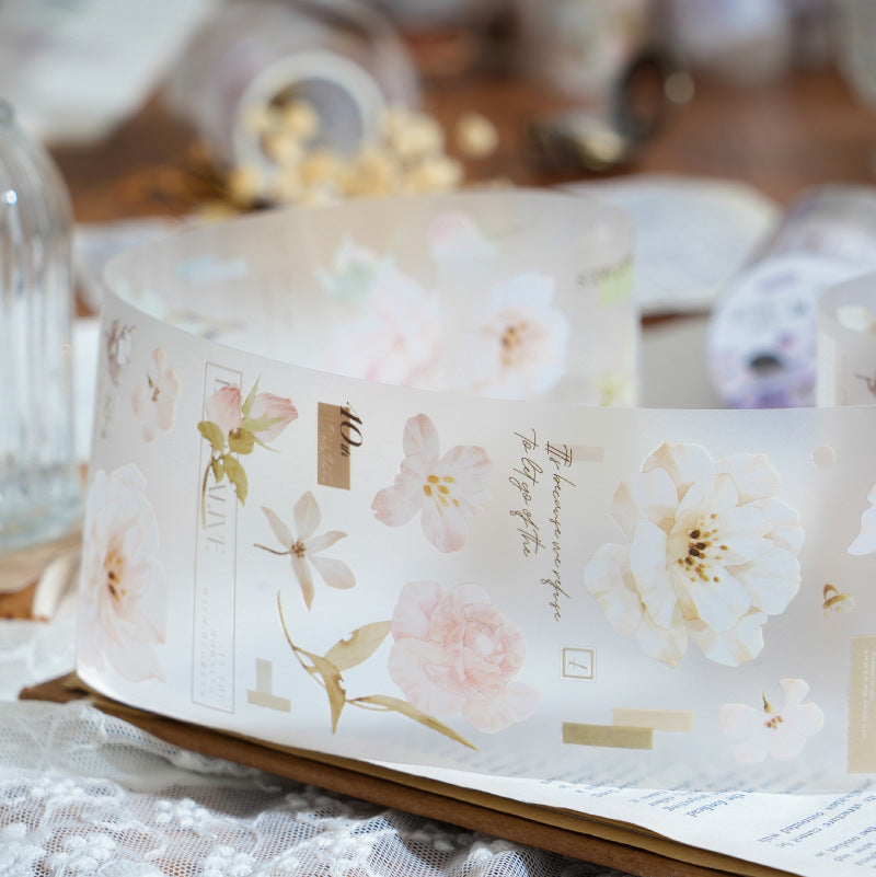 1 Roll Flower PET Tape SXYJ