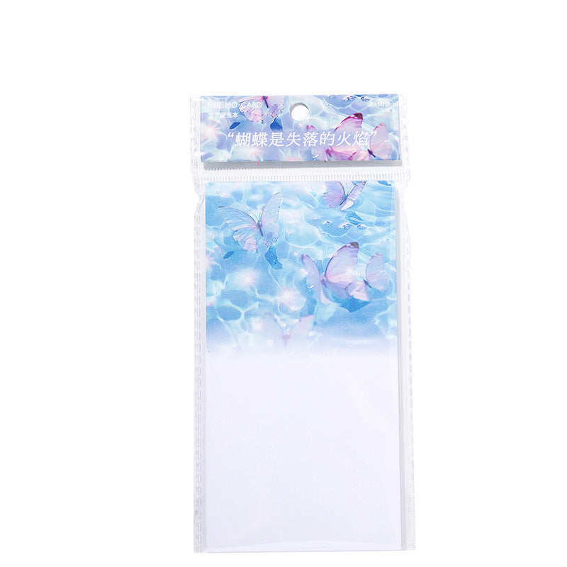 50 Pcs Cute Notepad Paper WWZYS