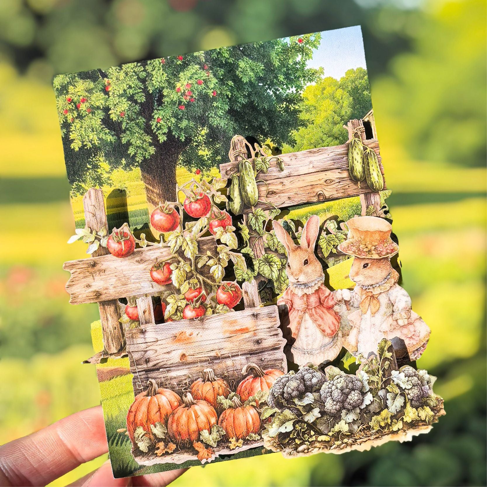 10 Pcs Orchard Theme PET Stickers PJXL