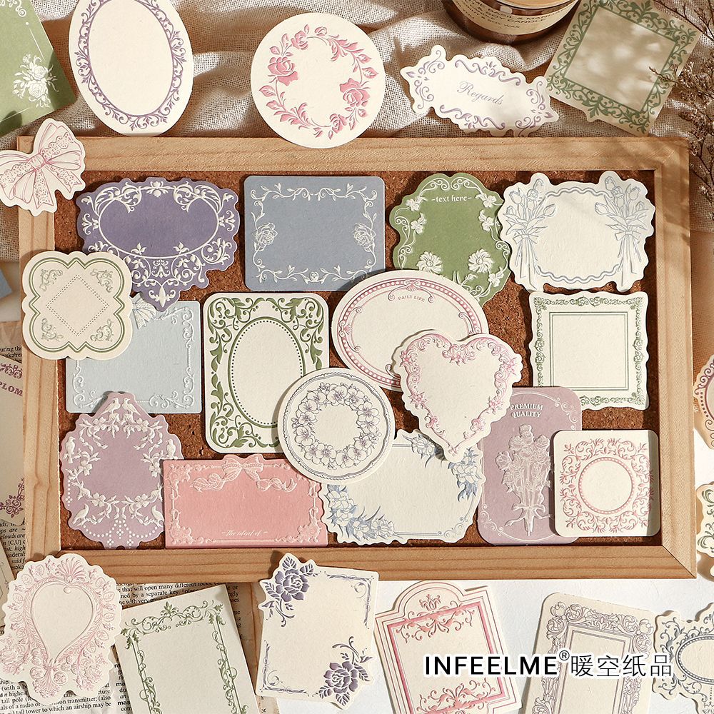 30 Pcs Floral Notepad WYJM