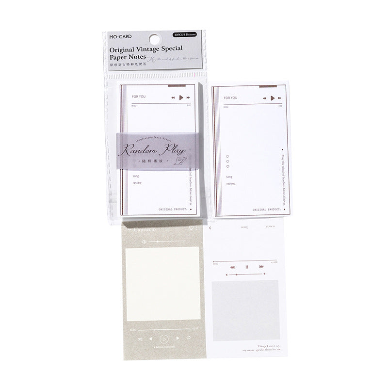 30 Pcs Creative Notepad LGBJ