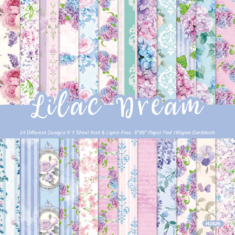 6 inch Scrapbook Paper Pad SKP2626
