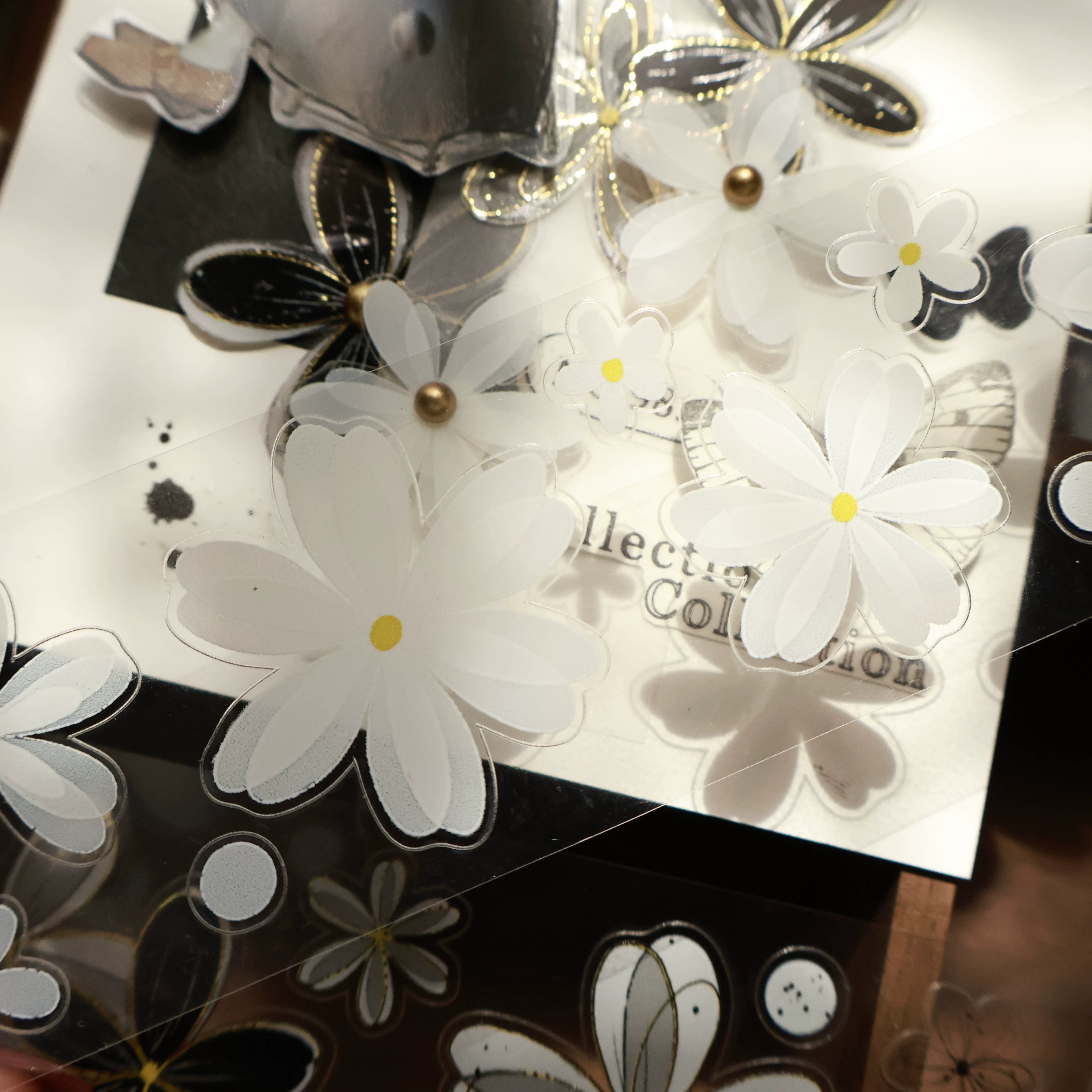 Floral Decorative Tape Rolls- Nocturne Canto