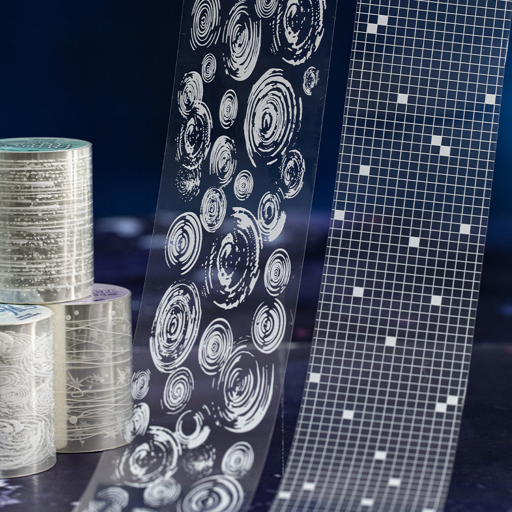 1 Roll Star Rain Grid PET Tape MJBY