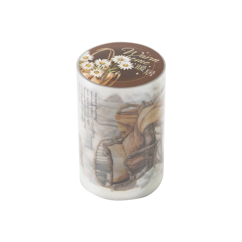 1 Roll Home Decoration Theme Pre-cut Stickers Tape NJXL