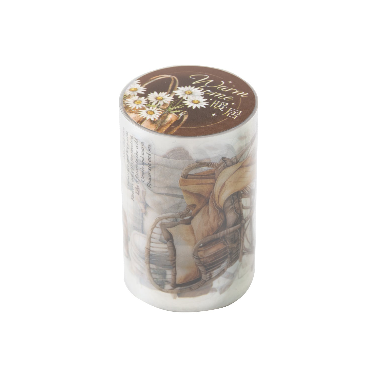 1 Roll Home Decoration Theme Pre-cut Stickers Tape NJXL
