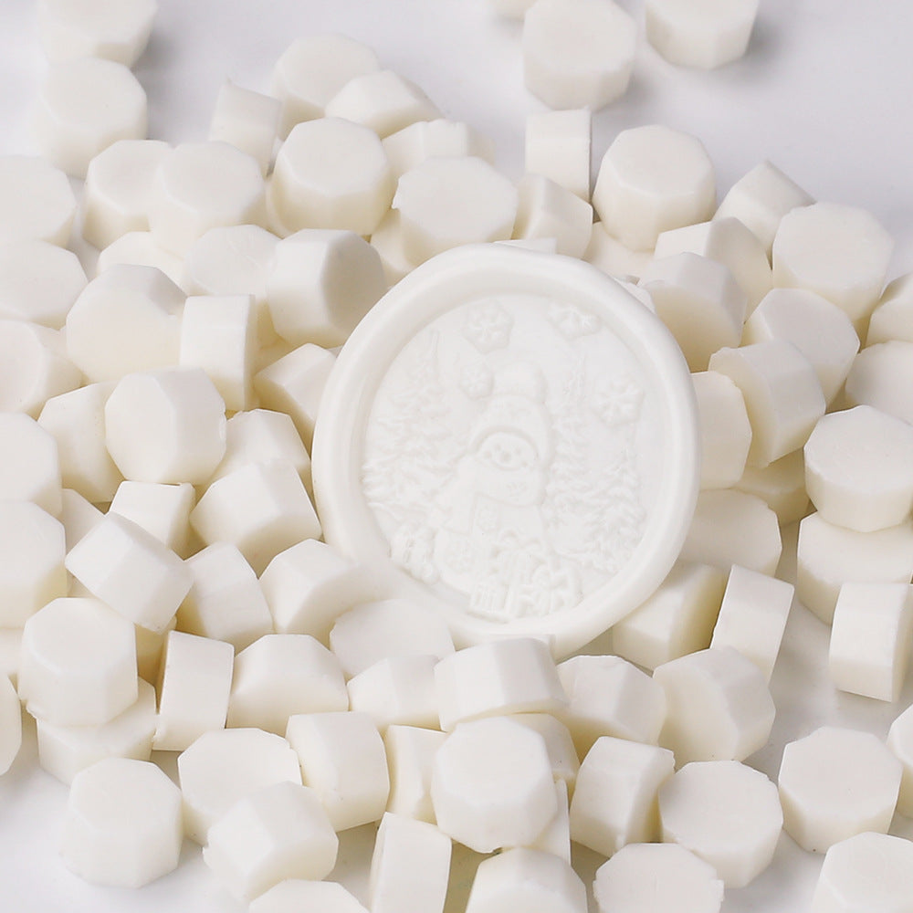 100 PCS Octagon Wax Seal Beads H134