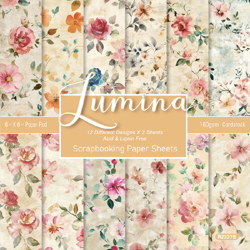 6 inch Scrapbook Paper Pad SKP337B