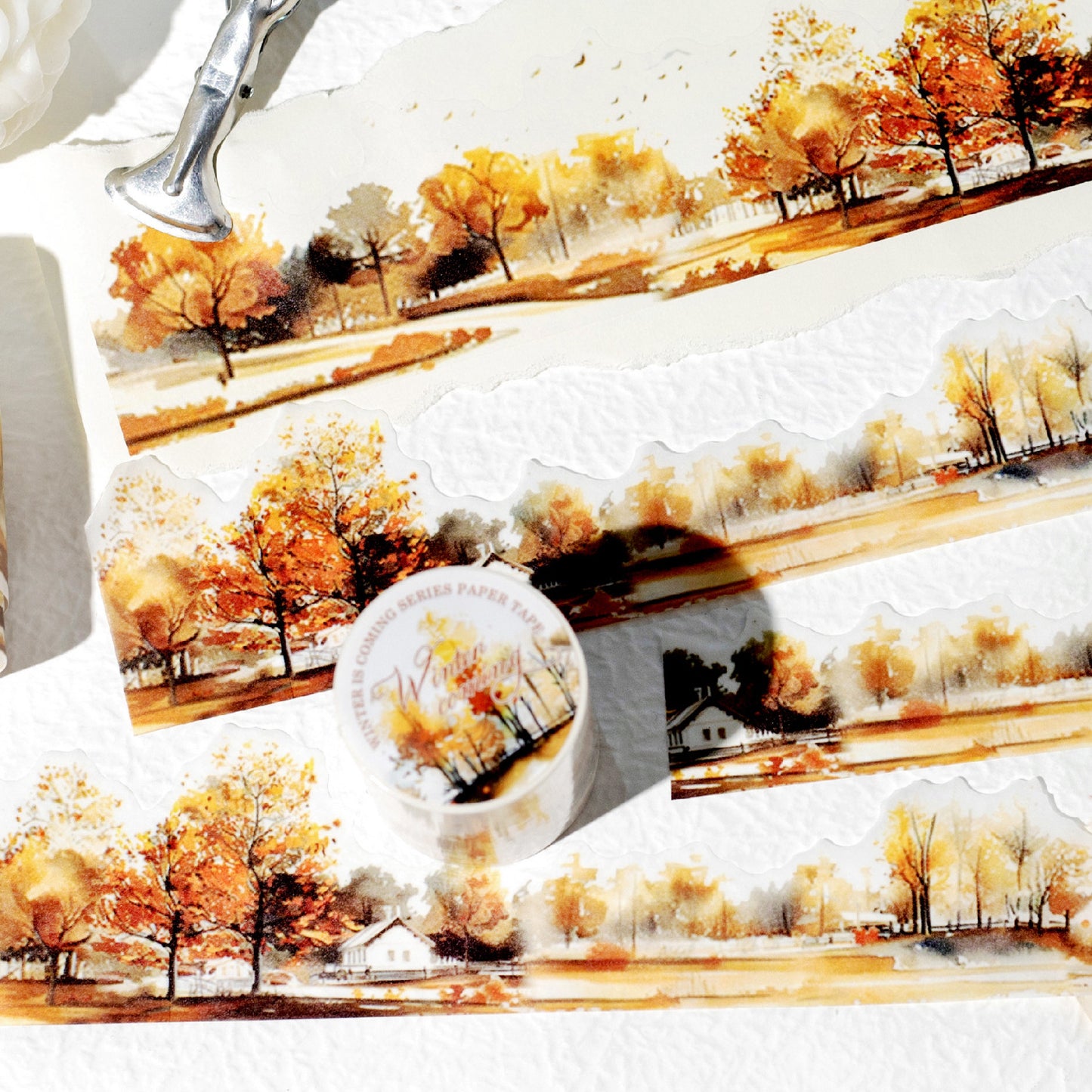 1 Roll Nature Landscape Die Cut Washi Tape LDJZ