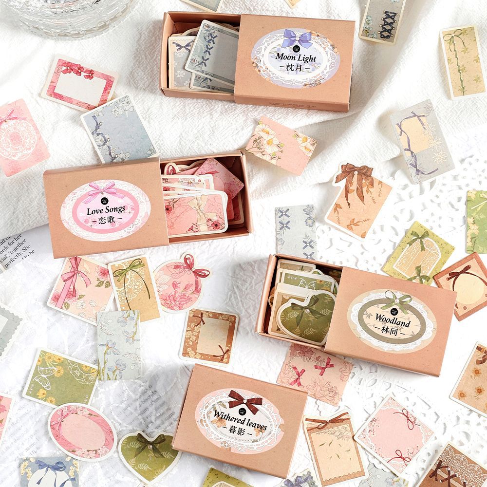 45 Pcs Cute Notepad Paper WRMX