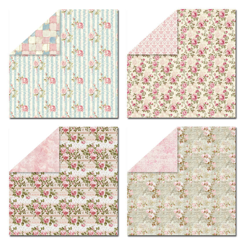 12 Inch Scrapbook Paper Pad for Craft PA075