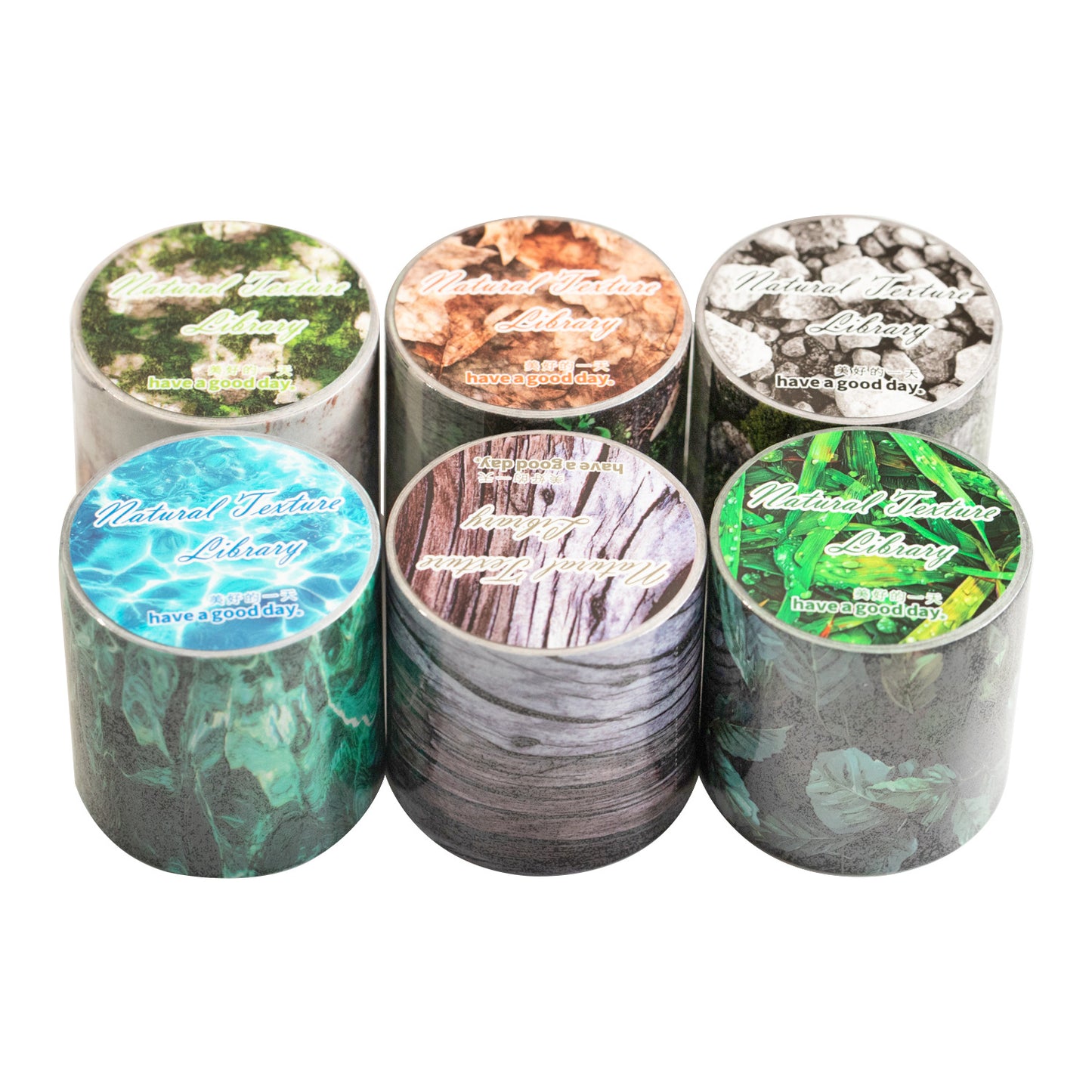 1 Roll Natural Themed Washi Tape ZRJLK