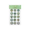 3D Faux Wax Seal Epoxy Resin Stickers