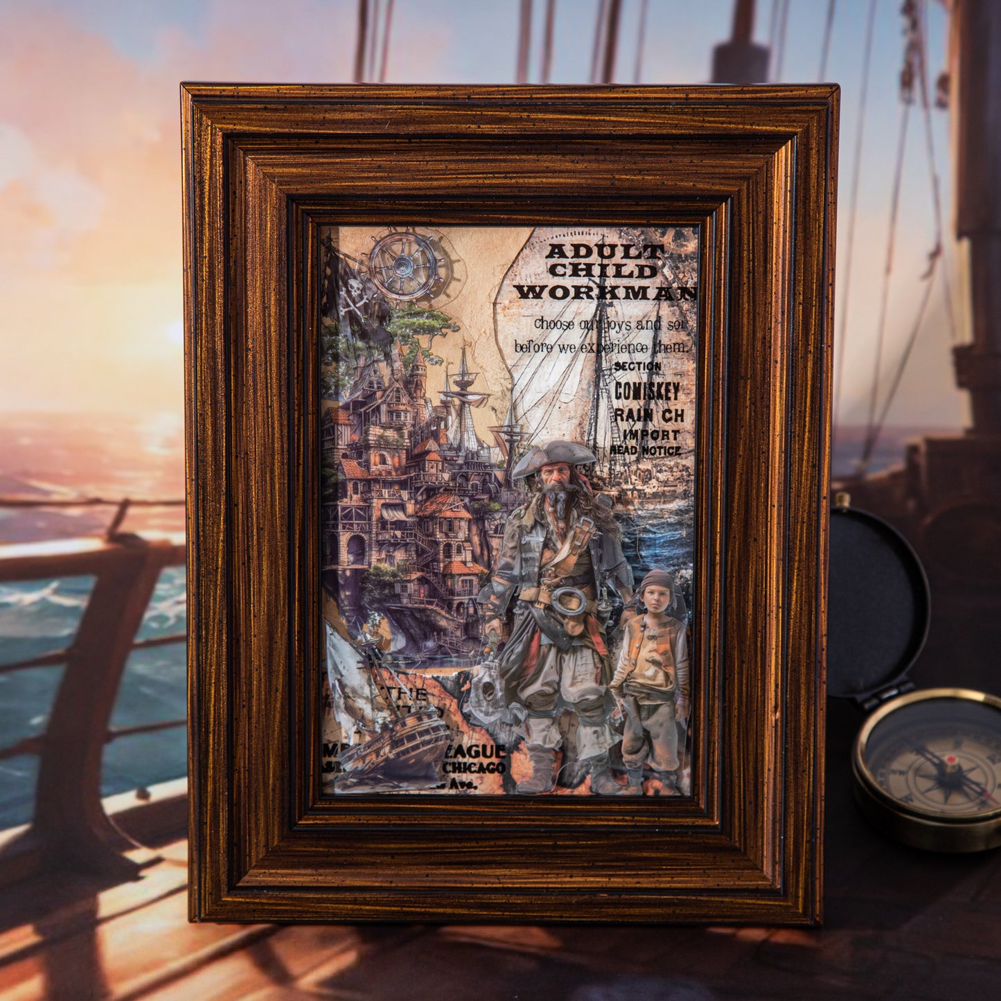 20 Sheets Fantasy Profession Stickers Book HXZYSZ