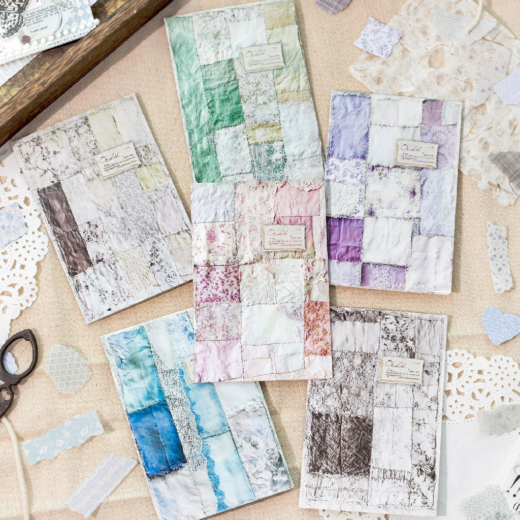 50 Pcs Fabric Texture Stickers BYSH