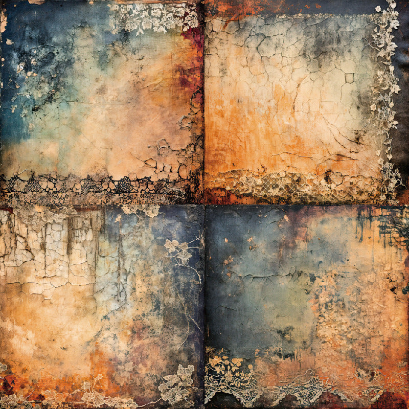 6 inch Vintage Scrapbook Paper Pad SKP342