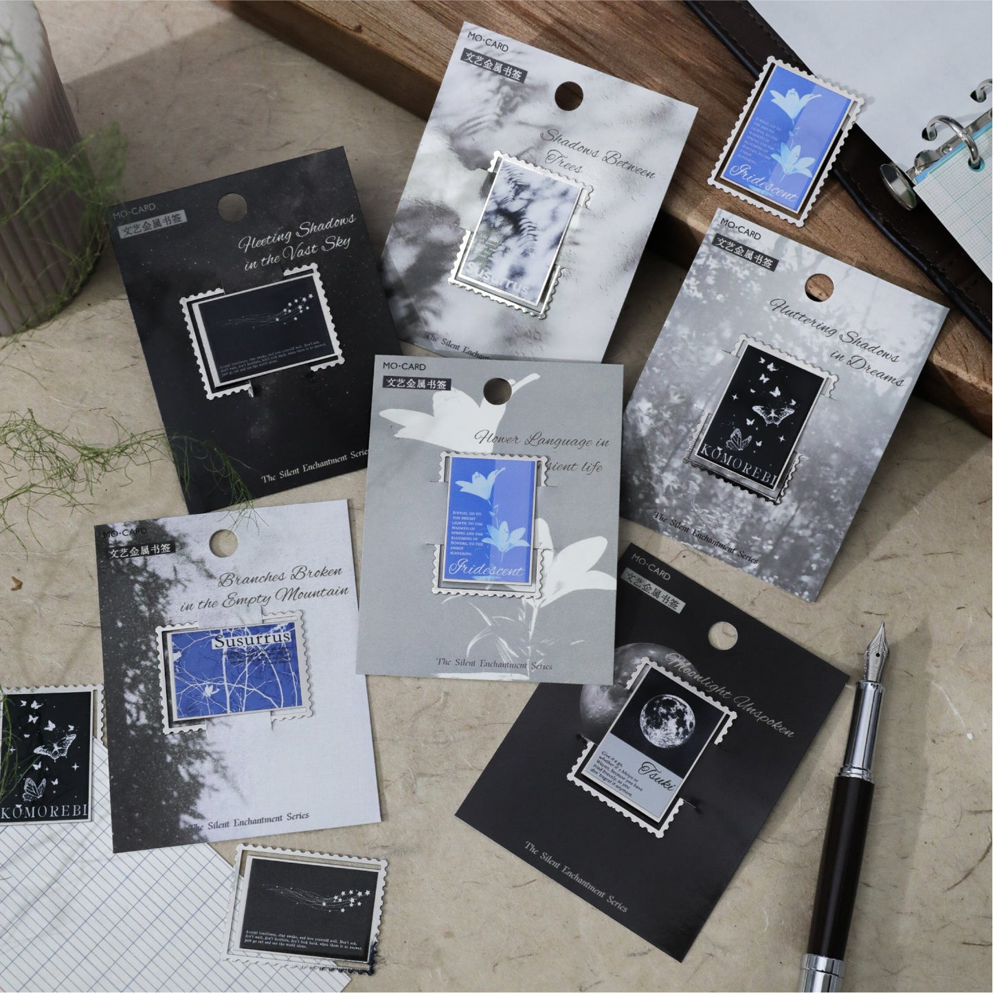 Post Stamp Shaped Metal Bookmark WWJMRM