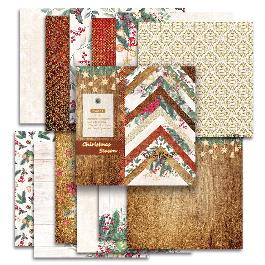 6 inch Scrapbook Paper Pad JYY2057