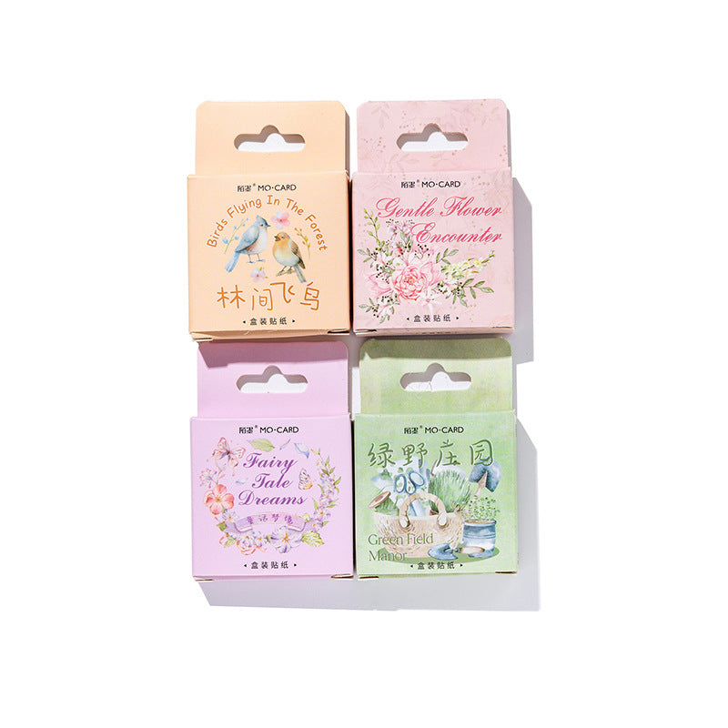 46 Pcs Boxed Stickres WRHY