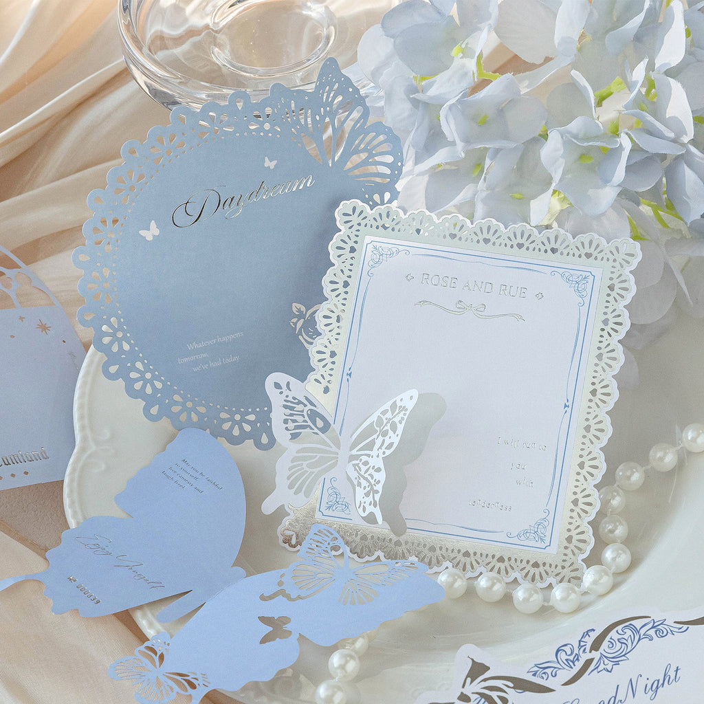 10 Pcs Butterfly Theme Notepad Paper PDWY