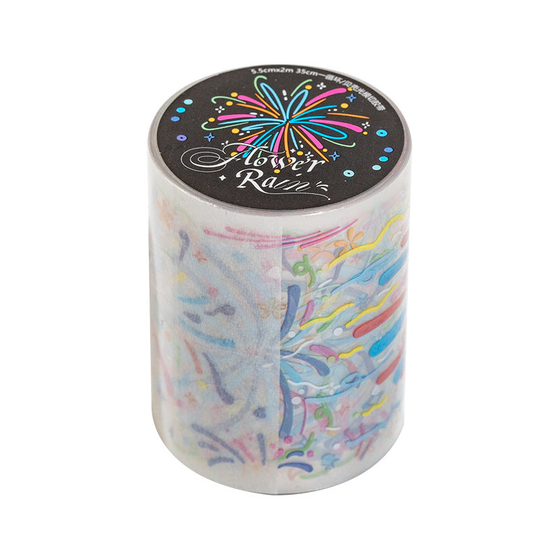 1 Roll Firework PET Stickers Tape HHSJ