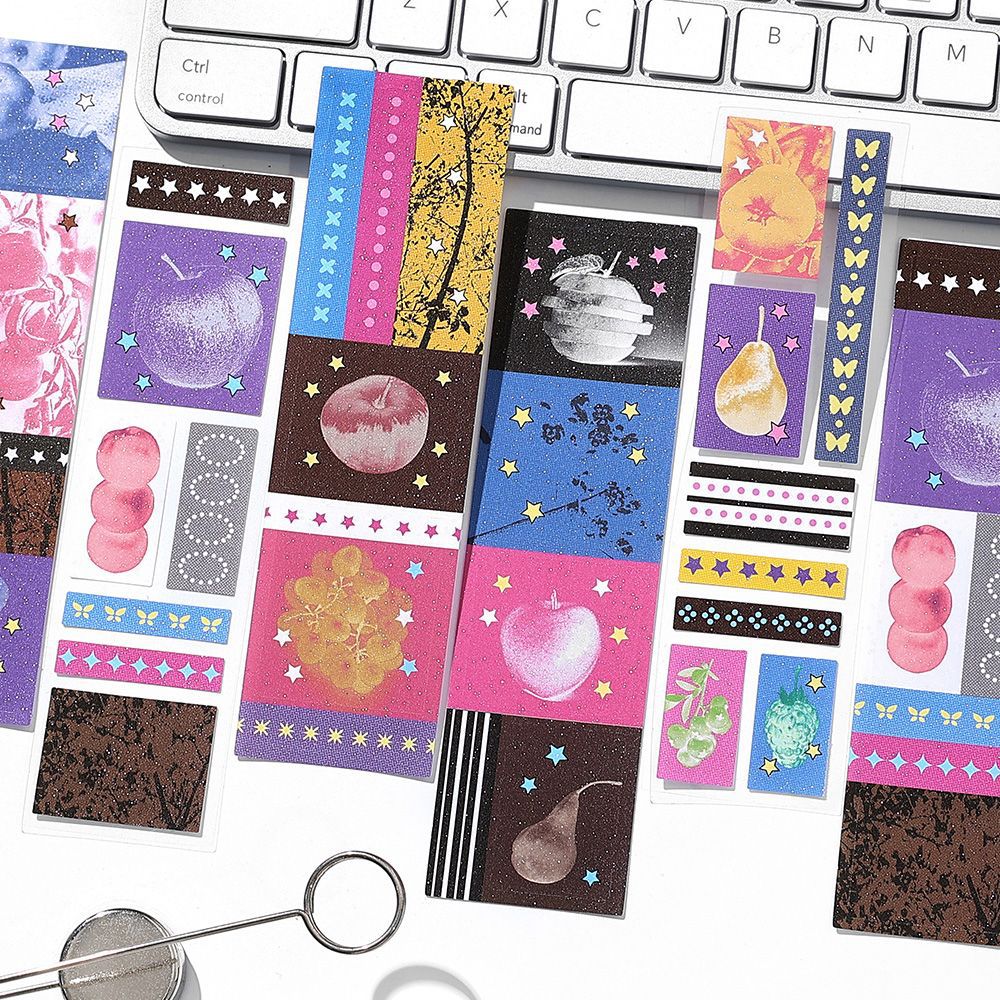 10 Pcs Creative Scrapbook Stickers FXDZ