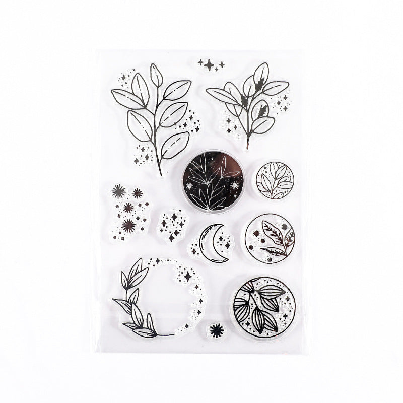 Clear Silicone Stamp Set - Botanical